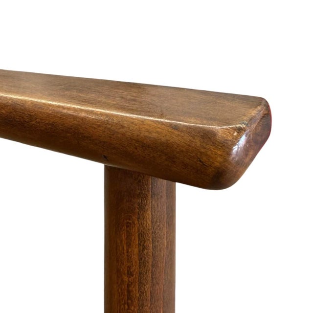 Beech Armchair Attributed to Chiavari; Italy, 1950s For Sale - Image 12 of 15