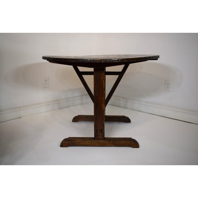 French Provincial Mid 19th-Century French Wine Tasting Table For Sale - Image 3 of 6
