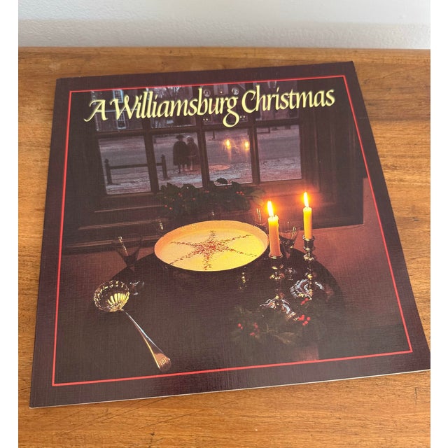 Set of 4 vintage Christmas in Williamsburg books from the late 20th century. Be inspired by the beauty of Williamsburg,...