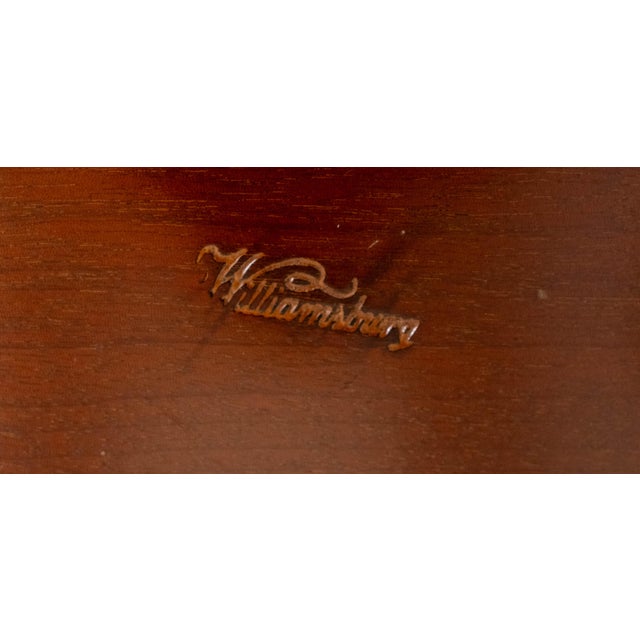 Kittinger Cw-11 Mahogany Tilt-Top Round End Table For Sale - Image 14 of 14