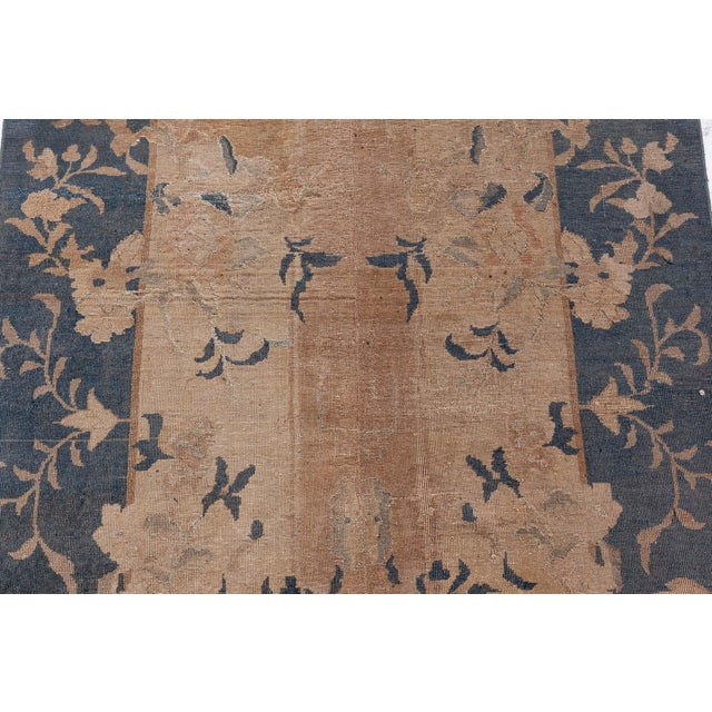 Doris Leslie Blau Vintage Chinese Art Deco Runner (Size Adjusted) For Sale - Image 4 of 8