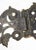 Traditional Mid 20th Century Ornate Bronze Offset Furniture Hinge For Sale - Image 3 of 3