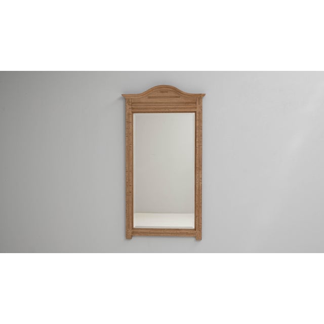 1910s Belgian Oak Mirror For Sale - Image 16 of 18
