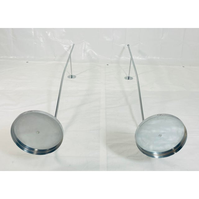Metal Pair of “Ionico” Chrome Wall Shelves by Vg New Trend, Italy For Sale - Image 7 of 18