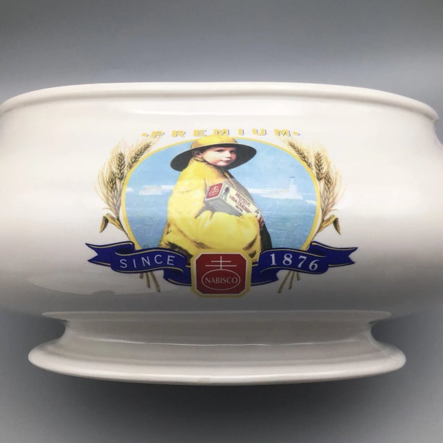 1980s Nabisco 100th Anniversary Ceramic Soup Tureen For Sale - Image 5 of 13