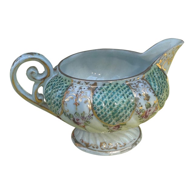 1970s Small Italian Ceramic Creamer Cup With Pouring Spout For Sale