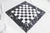 Stone Mid-Century Brutalist Marble Chess Board Set with Black and White Orthoceras Fossil Slab and Stone Pieces, 1950s, Set of 33 For Sale - Image 7 of 16