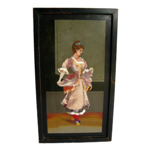 Pietra Dura Italian Portrait of a Women