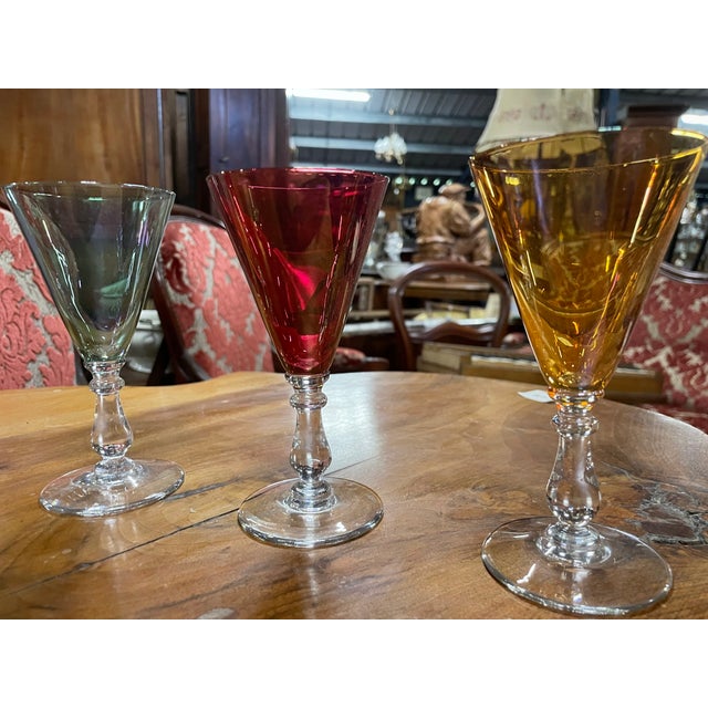 Vintage Hungarian Crystal Glasses, 1958, Set of 6 For Sale - Image 6 of 12