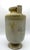 Contemporary Global Views Grecian Style Celadon Amphora Urn | Reactive Glaze Ceramic Vase For Sale - Image 3 of 7