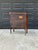 Antique Early 20th Century Quarter Sawn Oak Drop Front Secretary With Drawers - Solid Wood Accent Chest With Ring Pulls For Sale - Image 15 of 17