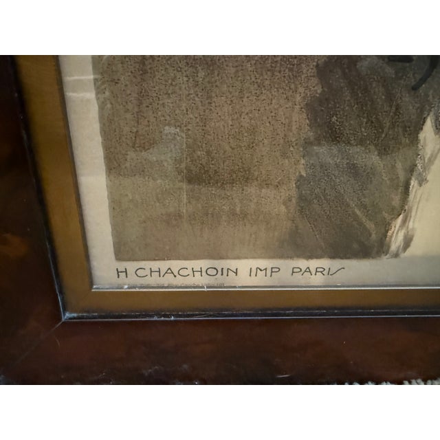 2000 - 2009 Ethan Allen Framed French Ballet Poster of Emmy Magliani For Sale - Image 5 of 18