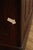 Antique Solid Oak Single Door Paneled Wardrobe For Sale - Image 17 of 18