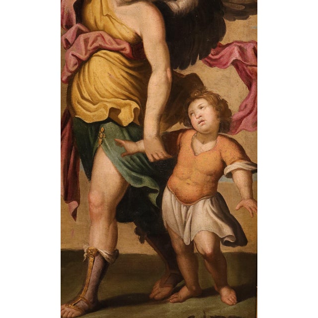 Alonso Cano, The Guardian Angel, 1650, Oil on Canvas For Sale - Image 13 of 15