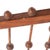 Pair of Antique Walnut Stick & Ball Sunburst Architectural Corbels C1900 For Sale - Image 10 of 10
