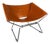 AP-14 Cognac Leather Chair by Pierre Paulin for A. Polak, 1955 For Sale