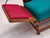 Danish 2-Seater Drop Arm Sofa in Striped Red Wool and Oak, 1950s For Sale - Image 14 of 18