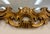 Rococo Large Italian Rococo Giltwood Wall Mirror With Carved Foliate Frame For Sale - Image 3 of 6