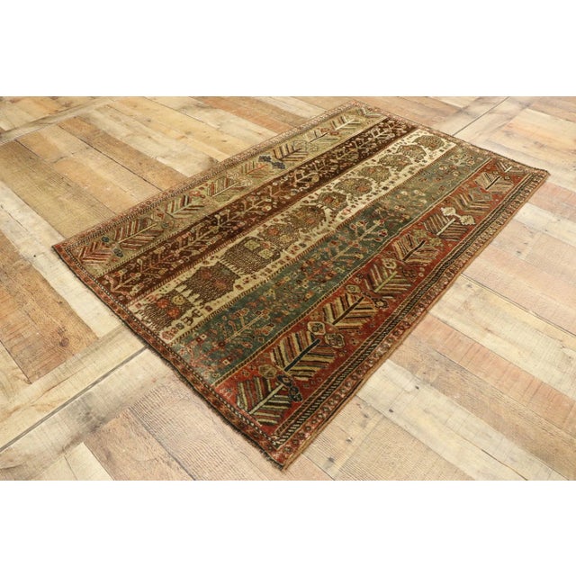 Vintage Turkish Oushak Rug - 02'09 X 04'04 For Sale In Dallas - Image 6 of 10
