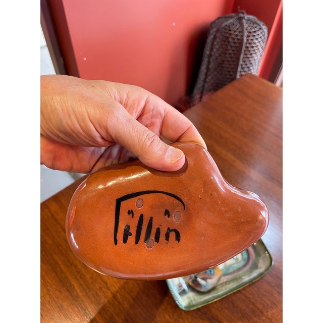 Polia Pillin Polia Pillin Mid 20th Century Decorative Dish For Sale - Image 4 of 8