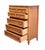 Brown Sherrill Furniture Solid Cherry Italian Neoclassical Tuscan Style 38" Chest of Drawers 3100 For Sale - Image 8 of 14