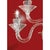 Venetian Imperial Rigadin Murano Glass Wall Sconce in Transparent Glass by Simoeng for Simoeng For Sale - Image 6 of 8
