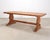 Early 20th Century Country French Provincial Oak Farmhouse Dining Table 7Ft For Sale - Image 5 of 18