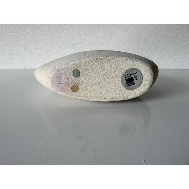 Art Deco Style Belgian Stone Lovers Woman & Man Marbell Sculpture For Sale - Image 10 of 10