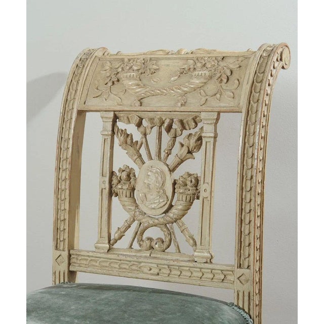 Traditional Late 18th Century French Direcotire-Empire Period Window Bench For Sale - Image 3 of 11