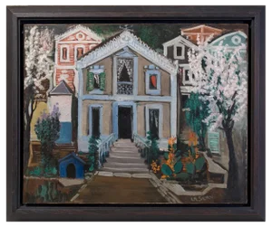 Ismael De La Serna, The House, Oil Painting, 1929