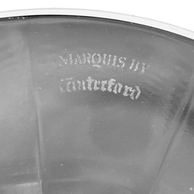 Late 20th Century Marquis by Waterford Corinth Crystal Candlesticks, Pair For Sale - Image 10 of 10