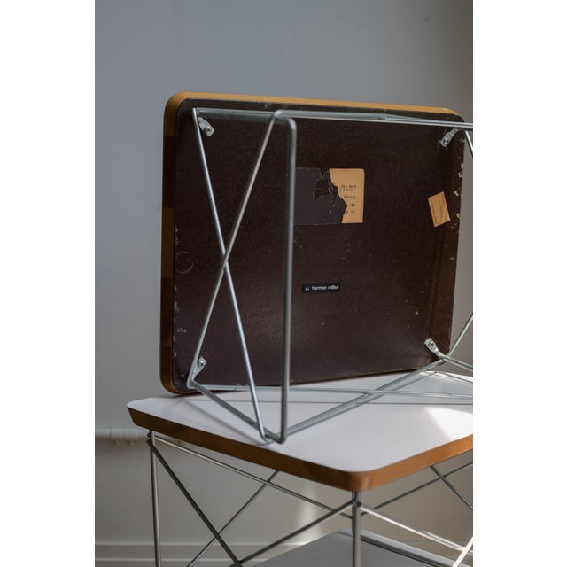 Wood Set of Three 1970s Charles and Ray Eames LTR Side Tables For Sale - Image 7 of 8