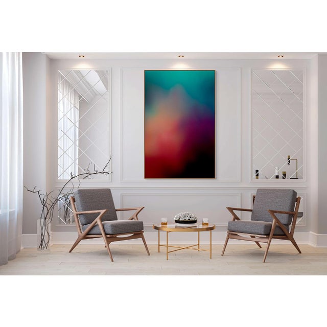 Chromogenic Print Face-mounted 3mm Matte Plexiglas Edition: Unique, Unframed. "Work can be hung with either the WallCleat...