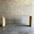 Modern Natural Elm Wood Reclaimed Waterfall Style Console Table For Sale - Image 3 of 9