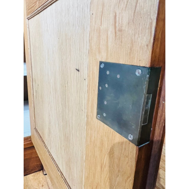 Antique German Art Nouveau Credenza with Mirror from Nic. Eckel Kaiserslautern, Germany, 1890s For Sale - Image 14 of 18