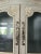 You will love this French blue/grey hand-painted antique cupboard. With stunning carved details, this piece dates from the...
