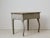 Antique Rococo Style Folk Art Console Table with Storage in Pine, Sweden For Sale - Image 6 of 12