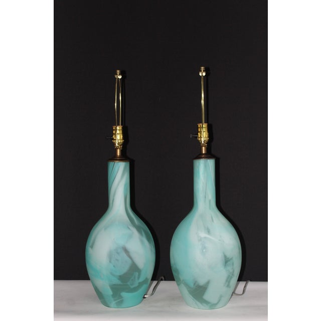 Mid 20th Century Mid 20th Century Seguso Style Abstract Murano - a Pair For Sale - Image 5 of 10
