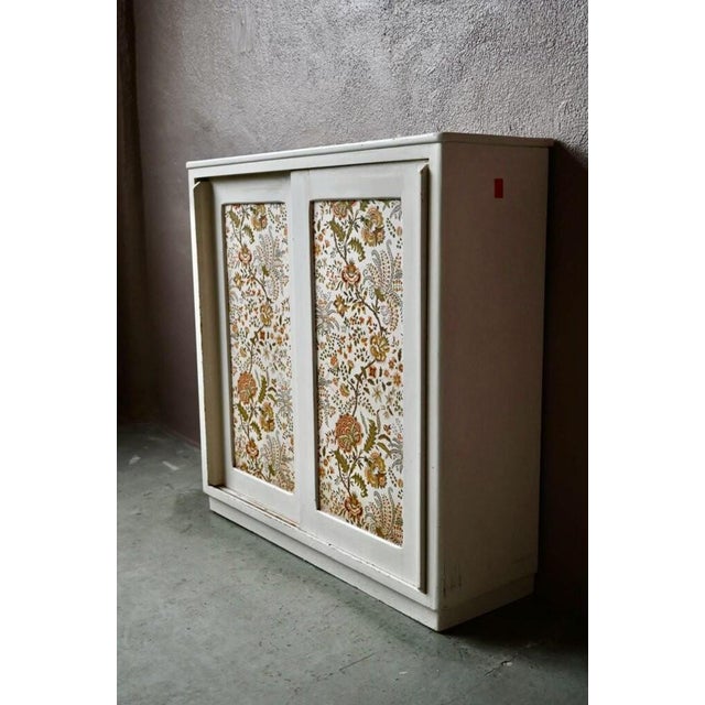 Vintage Bohemian Highboard Chest of Drawers with Sliding Doors, 1950s For Sale - Image 14 of 18