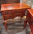 Chelsea House Inc Pair of Vintage Chelsea House Red Chinoiserie Side Tables For Sale - Image 4 of 5