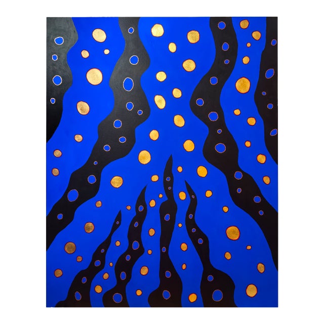 "Step Into the River of Change" Contemporary Painting on Canvas For Sale