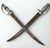 Traveling Man Treasures is selling this vintage (c. 1940s-1950s) pair of traditional Mandinka/Mandingo swords and...