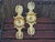 Metal French Serpent Wall Sconces in Ornate Bronze and Gold, 1920s, Set of 2 For Sale - Image 7 of 18