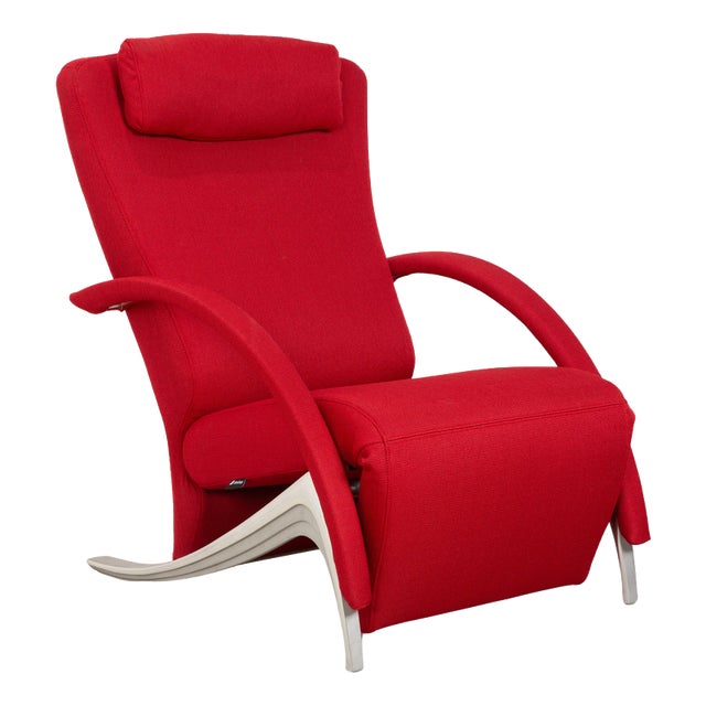 Fabric 3100 Armchair with Manual Function from Rolf Benz For Sale