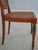Set of 6 Italian Neoclassical Cane Back Dining Room Chairs For Sale - Image 9 of 18