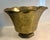 Mid-Century Modern 1970s Fluted Scalloped Edge Brass Planter, Footed For Sale - Image 3 of 7