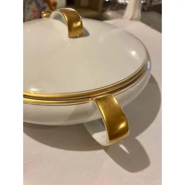 Late 20th Century Vintage Noritake Bradford Covered Serving Bowl #5182 For Sale - Image 5 of 7