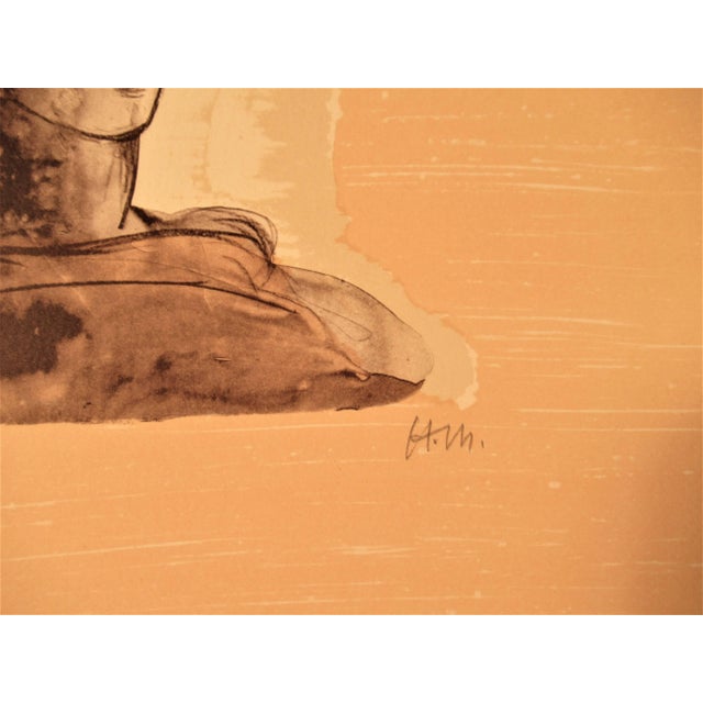 Abstract Henry Moore, Dame Creole, 1976 For Sale - Image 3 of 4