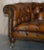 Exceptionally Rare Pair of Fully Restored Antique Howard & Sons Berners Street Leather Chesterfield Sofas For Sale - Image 12 of 18