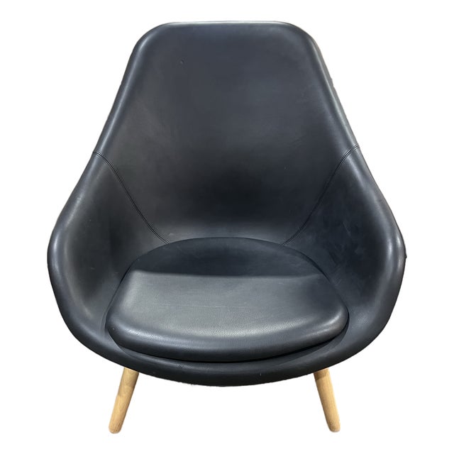 Design Within Reach "Hay" Leather Lounge Chair For Sale